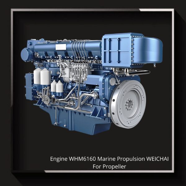 Engine WHM6160 Marine Propulsion WEICHAI For Propeller
