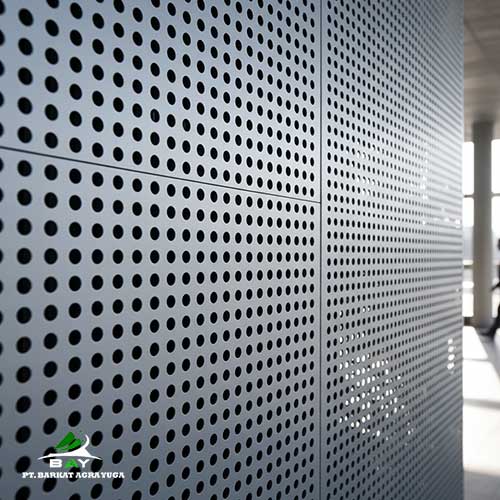 Plat Perforated Aluminium